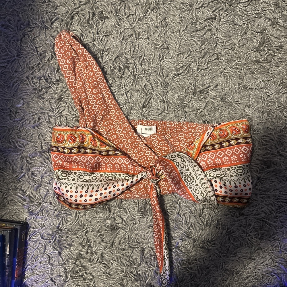 Anthropologie Tie tube top